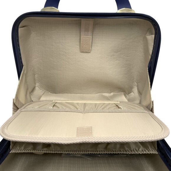 Triforce Elite Performance Travelware Hard Shell Beauty Case Navy Blue NEW - Picture 12 of 14